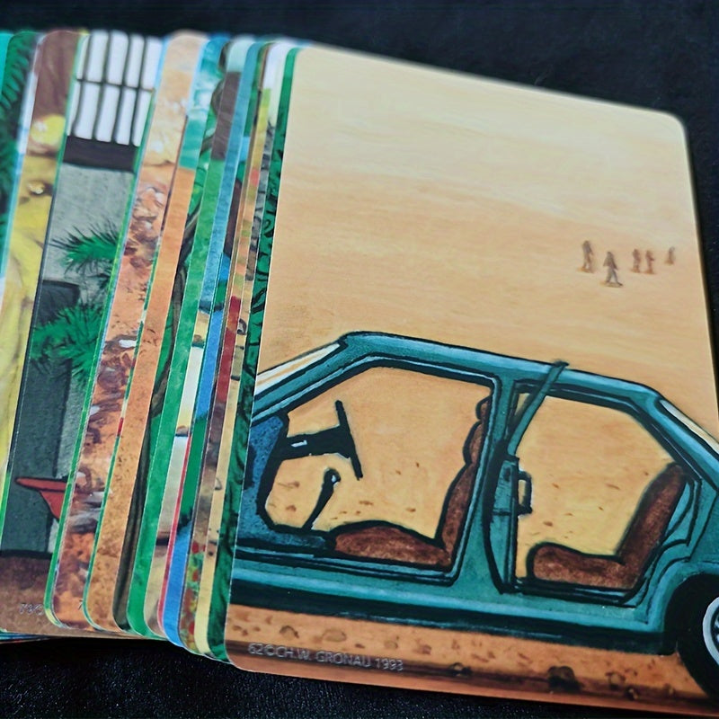 KEPNOY Habitat I Qog'oz O'yini - Shifobaxshlik, Psixologiya va Partiya Qiziqishi uchun Noqonuniy Proyeksiya va Aql Xarita Qutisi - Qog'oz Material, Aralash Ranglar, Yangilik Taxtasi O'yini.