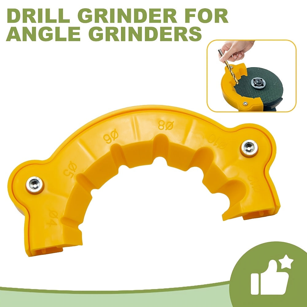 Barqaror sariq plastmassa C-turi asbob bir nechta burg'ulash burg'ulashlarini samarali tarzda qattiqlashtiradi.