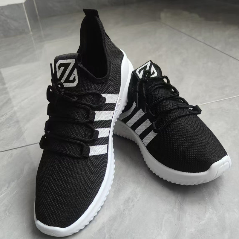 Women's Knit Slip-On Casual Shoes Breathable Lightweight Autumn Comfort