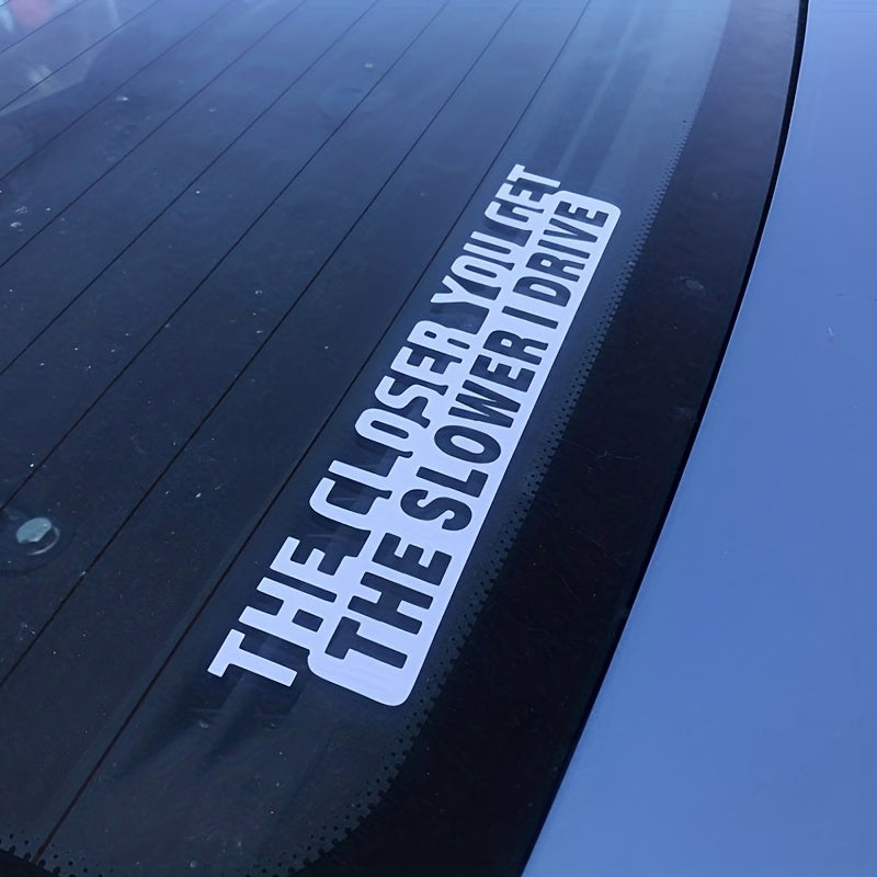 Funny Car Sticker Bumper Decal Window Car Accessory