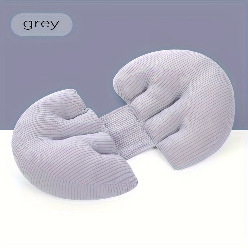 Homiladorlik yostiqi - oddiy rang, yumshoq, belni qo'llab-quvvatlaydi. Rojdestvo, Halloween, Thanksgiving, Pasxa yoki Yangi yil sovg'asi uchun mukammal.