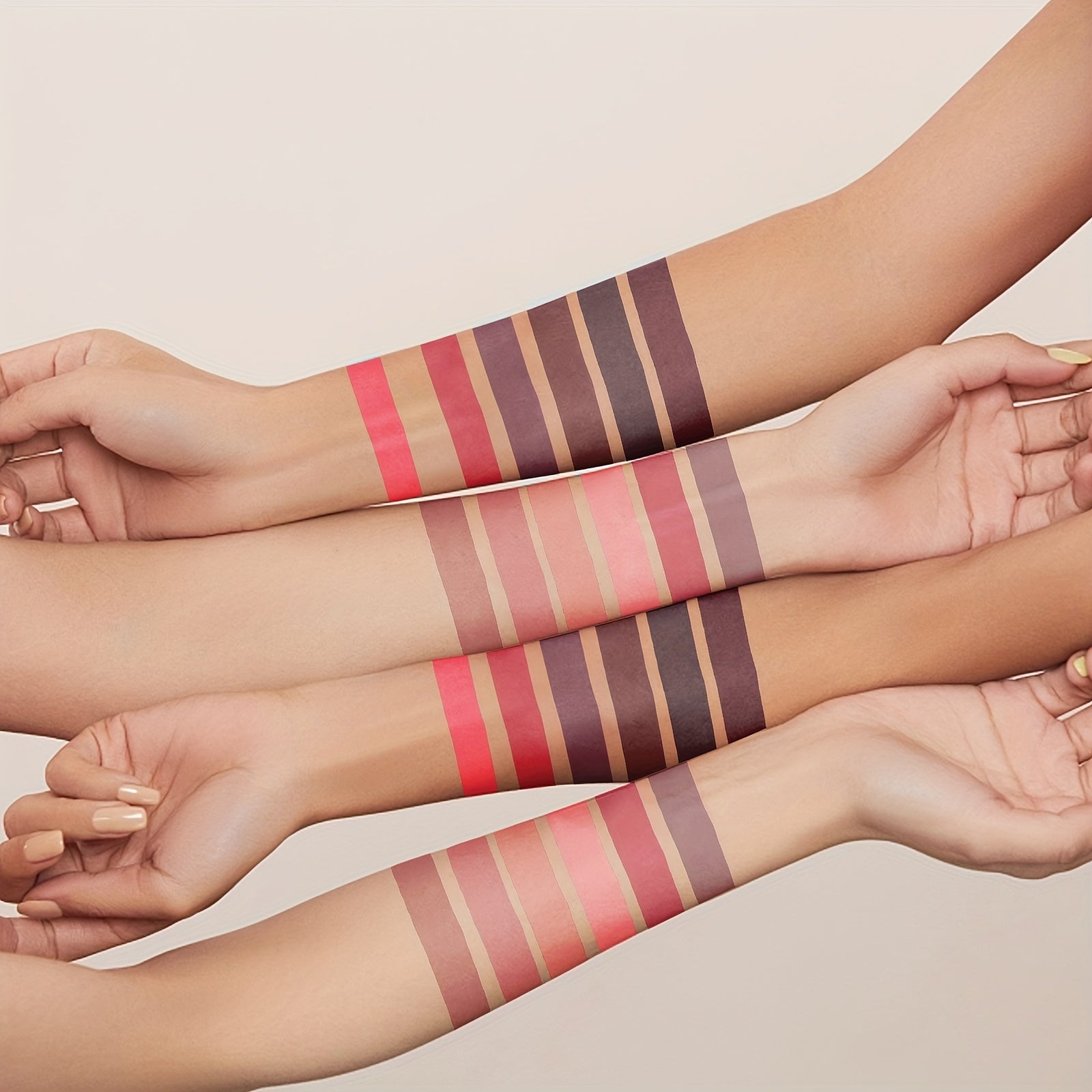 Set de gloss de labios mate a prueba de agua, 12 colores, de larga duración y sin transferencia