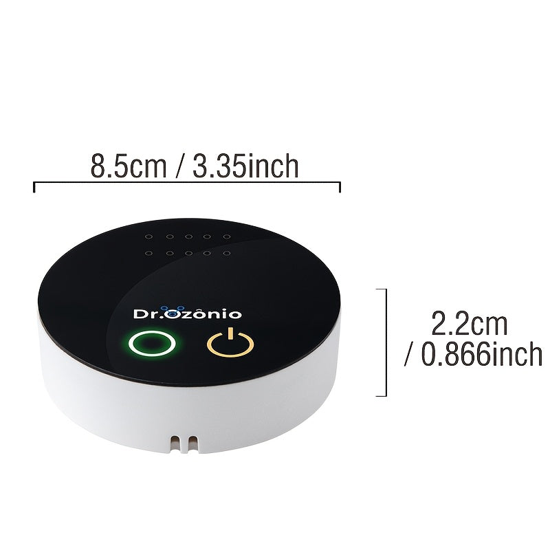 Портативный очиститель воздуха для туалета, компактный, удаление запахов, низкий уровень шума