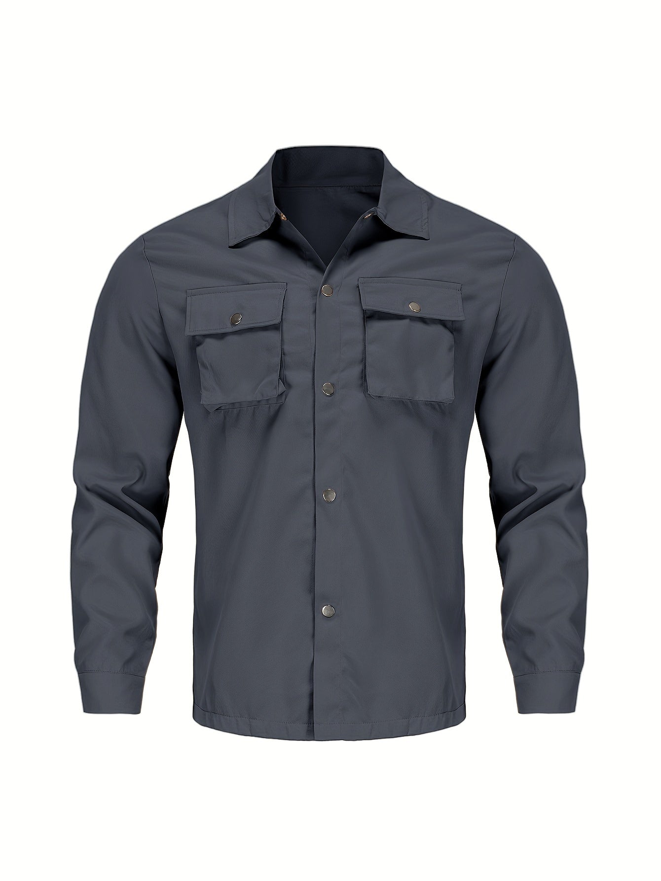 European American Casual Sports Fashion Suit Polyester Solid Color Lapel Regular Fit