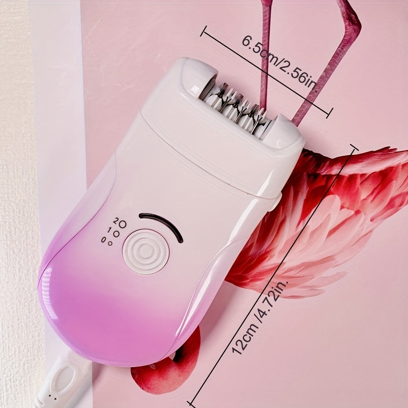 Depiladora eléctrica de pelo inalámbrica para mujeres, pinzas recargables para piernas y brazos