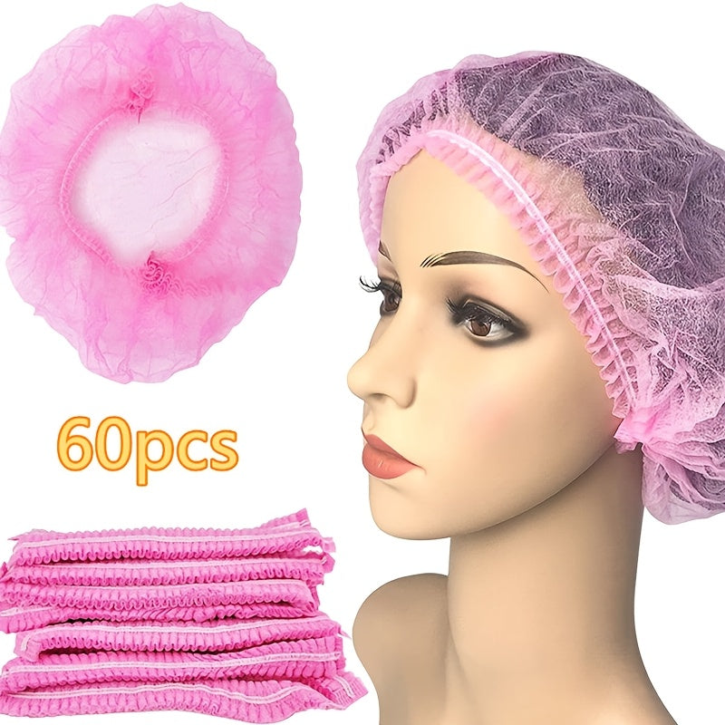 Breathable Disposable Hair Nets for Food Service, Kitchen, 10-98 Pack
