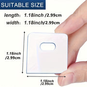 Plastic Venetian Blind Repair Tabs Pack of 10 with 3M Adhesive