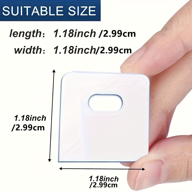 Plastic Venetian Blind Repair Tabs Pack of 10 with 3M Adhesive