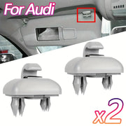 2pcs Car Sun Visor Clip Holder Hanger Retainer Bracket for Various Models