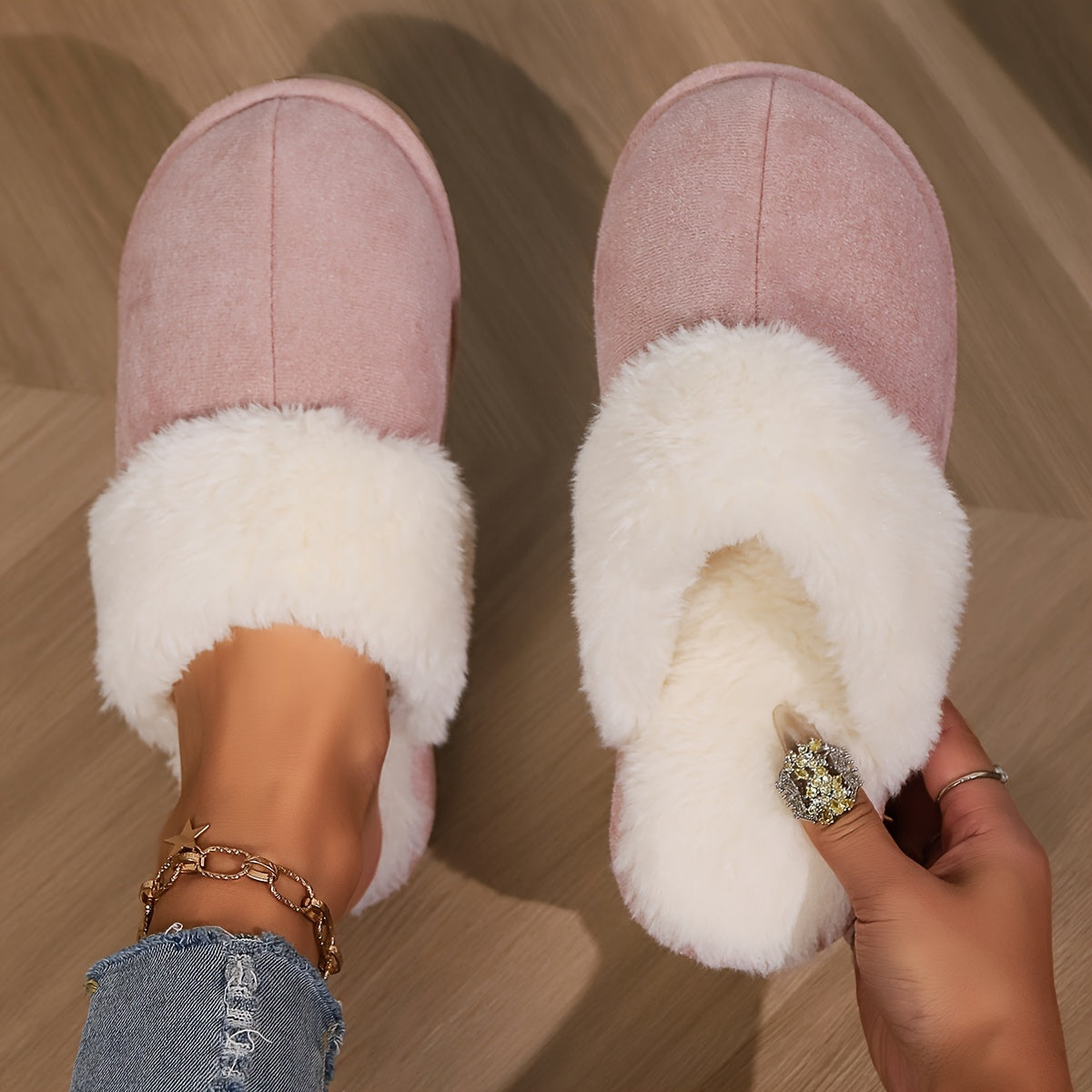 Ayollar uchun mo'ljallangan yumshoq va shilimshiq ichki maktab uchun EVA taglikli yopiq uy poyabzali