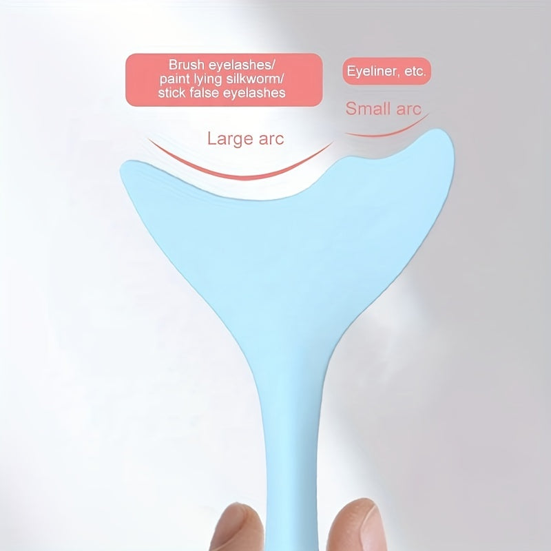 Reusable Silicone Eyeliner and Mascara Shield Makeup Tool for Easy Application
