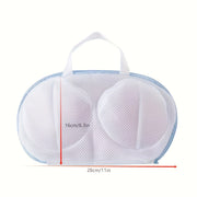Mesh Laundry Bag for Delicates Bra Storage Zippered Round Design