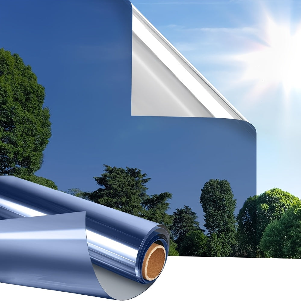 UV himoyasi va issiqlik nazorati uchun bir tomonlama deraza maxfiylik filmi.