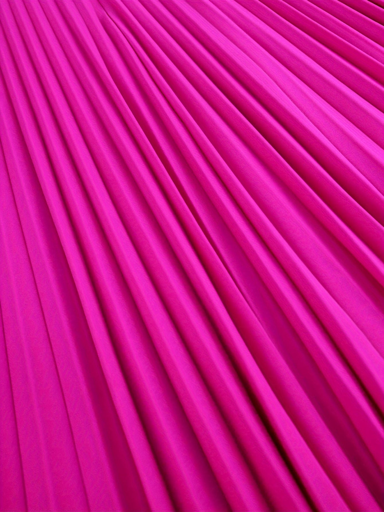 Women's Purple Party Dress with Lantern Sleeves and Pleated Hem