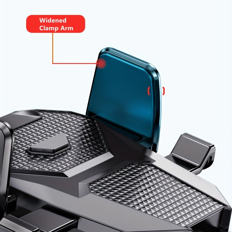 Adjustable Car Phone Holder Dashboard Mount Rotatable Clamp Durable ABS