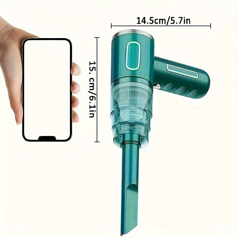 Cordless Handheld Vacuum Cleaner with Strong Suction Rechargeable Battery for Cars Homes Offices