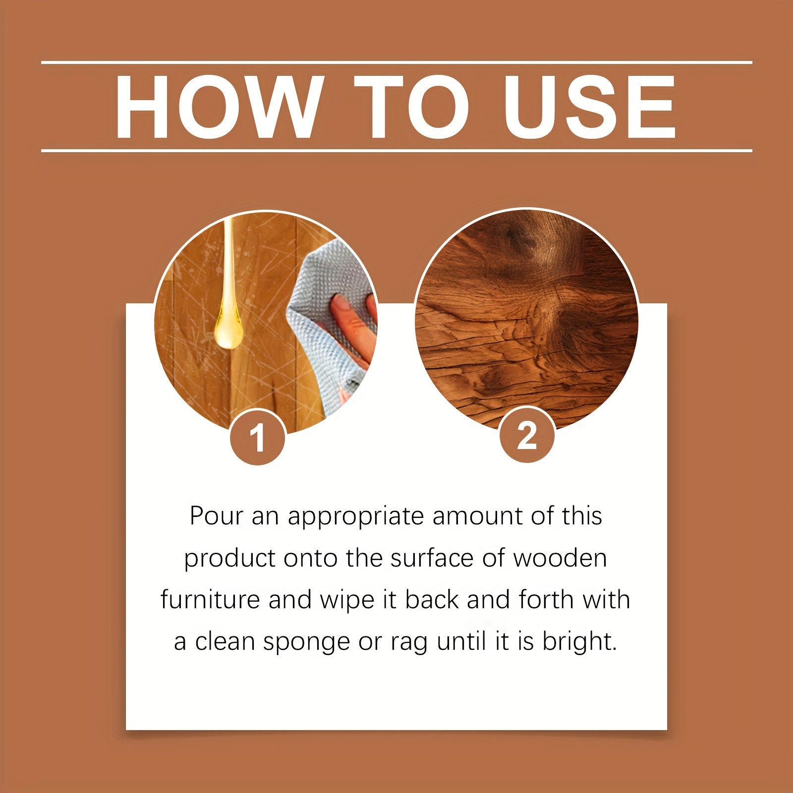 Wood Furniture Polish Oil for Shine and Protection, Suitable for Floors and Surfaces