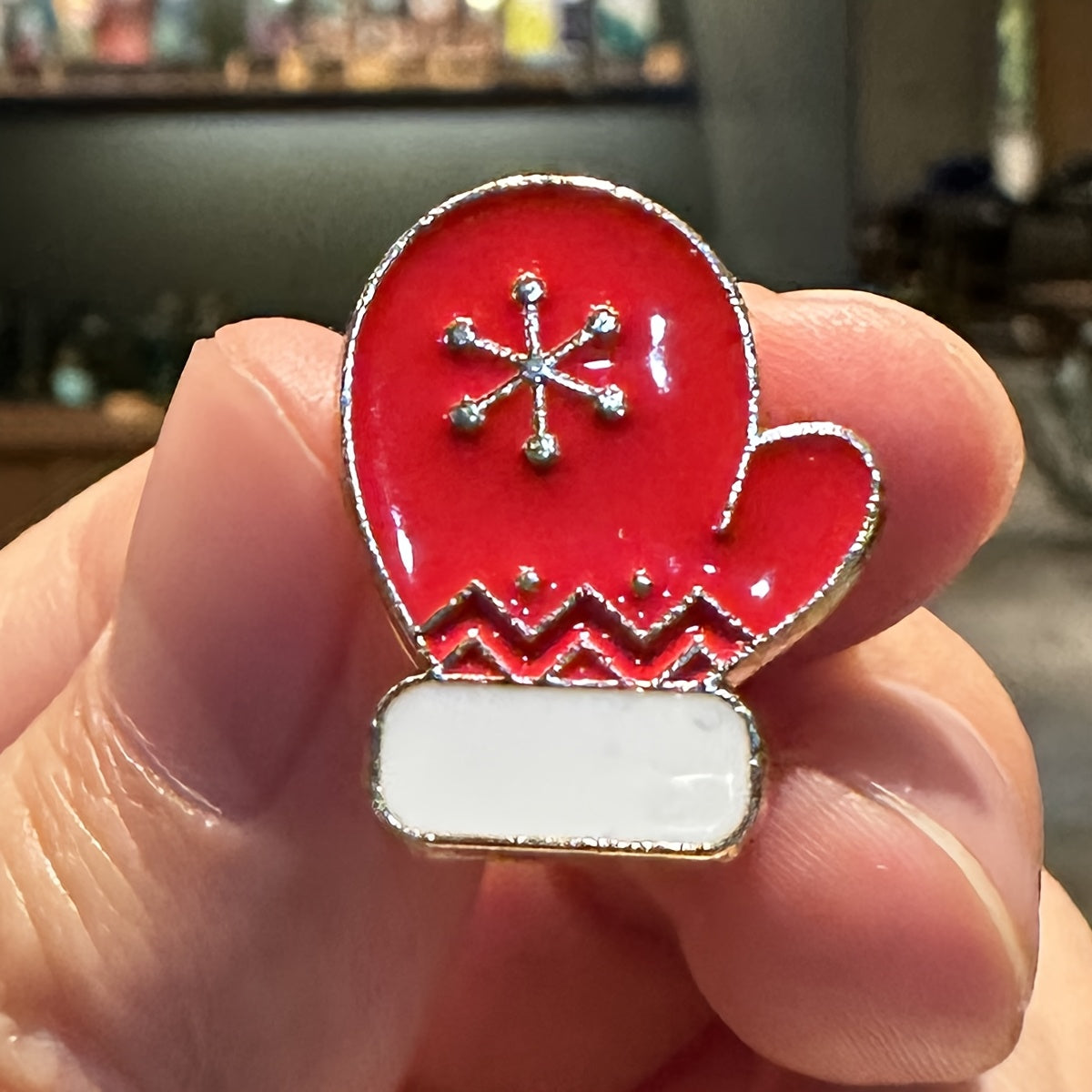 Set of 9 Enamel Alloy Christmas Brooches Reindeer Snowman Candy Cane Tree Jewelry