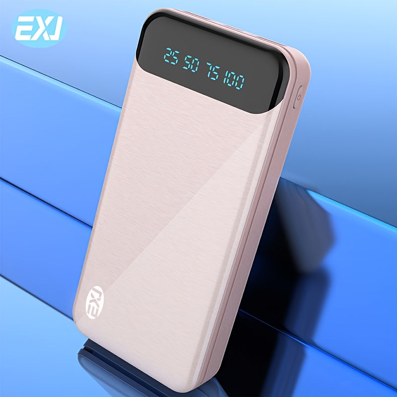 Large Capacity Portable Power Bank 20000mAh Dual USB Output Compatible with Android iPhone