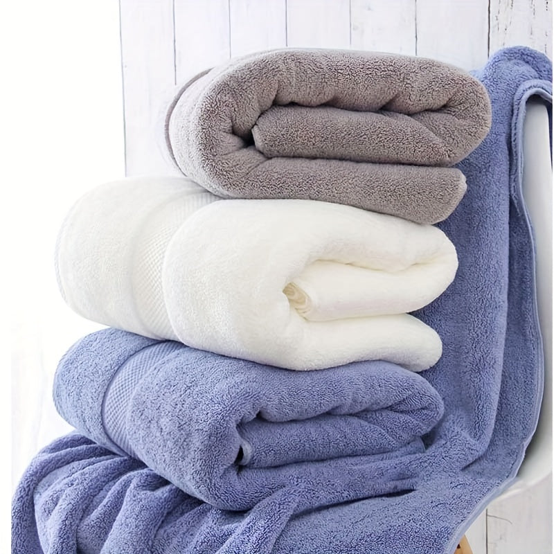 Cotton Bath Towel Large Quick Dry Absorbent Hotel-Grade Durable