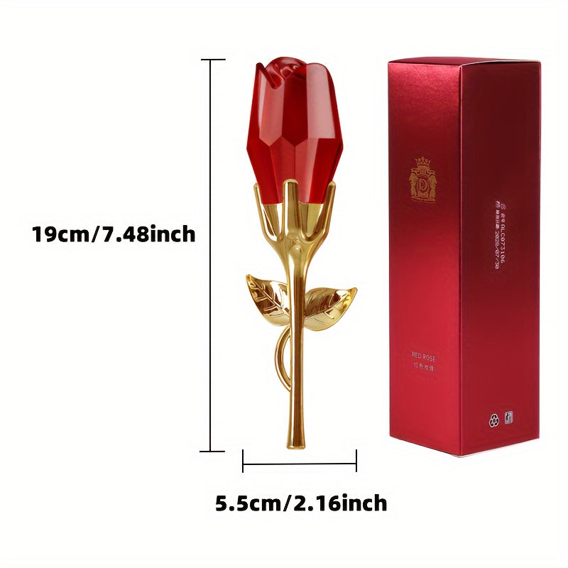 Red Rose Perfume for Women Long-Lasting Floral Scent 50ml Gift Alcohol-Free