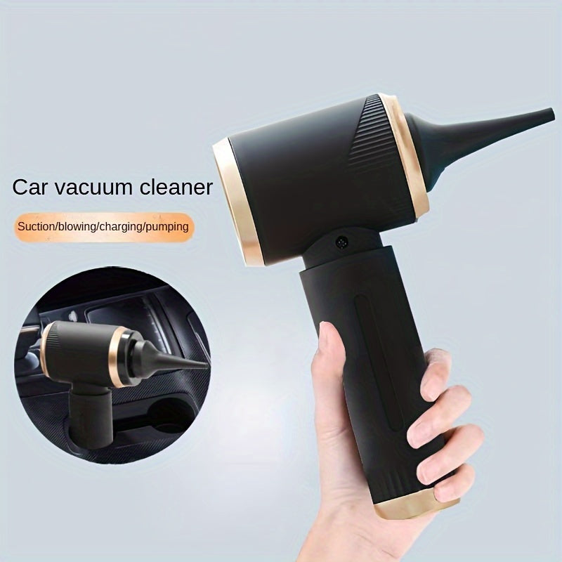 Handheld Vacuum Cleaner with Accessories Washable Filter USB Rechargeable Powerful Suction