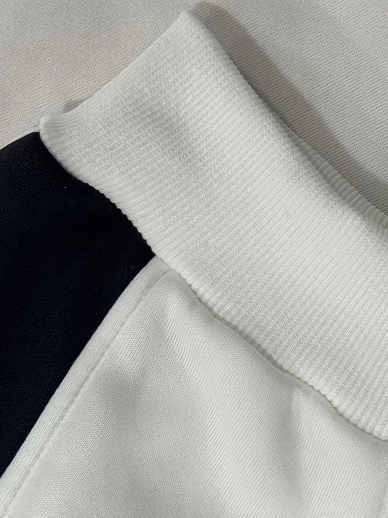 Мужской повседневный спортивный костюм из полиэстера с худи и карманом, однотонный, с длинным рукавом, вязаный материал