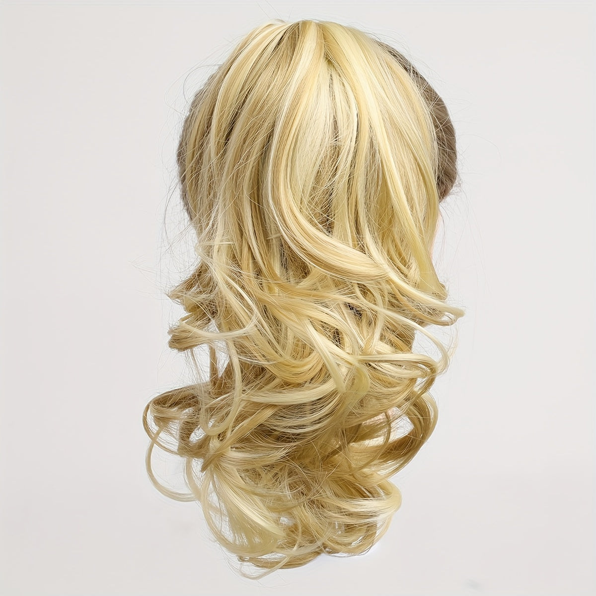 Women's Loose Wave Ponytail Wig 12 Inch High-Temperature Fiber Easy to Style