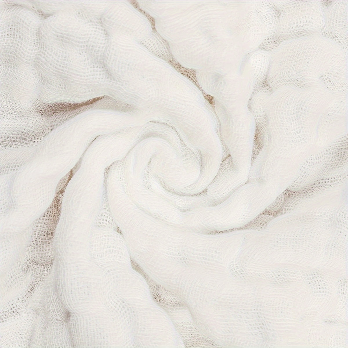 Set of 5 Cotton Muslin Washcloths Reusable Face Towels and Wipes