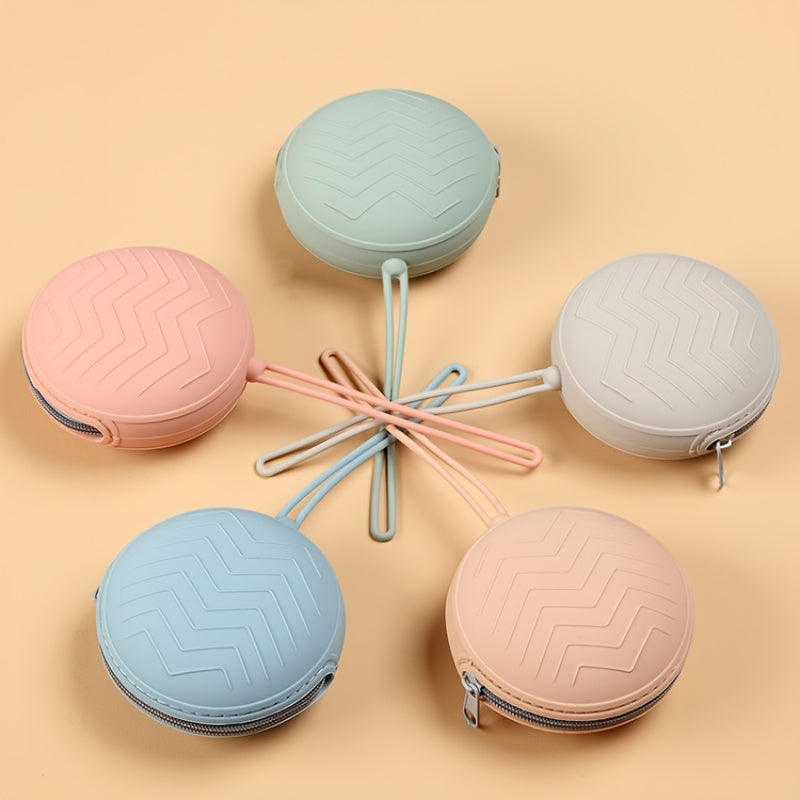 Large Capacity Silicone Storage Case for Essentials Travel Pouch in Various Colors