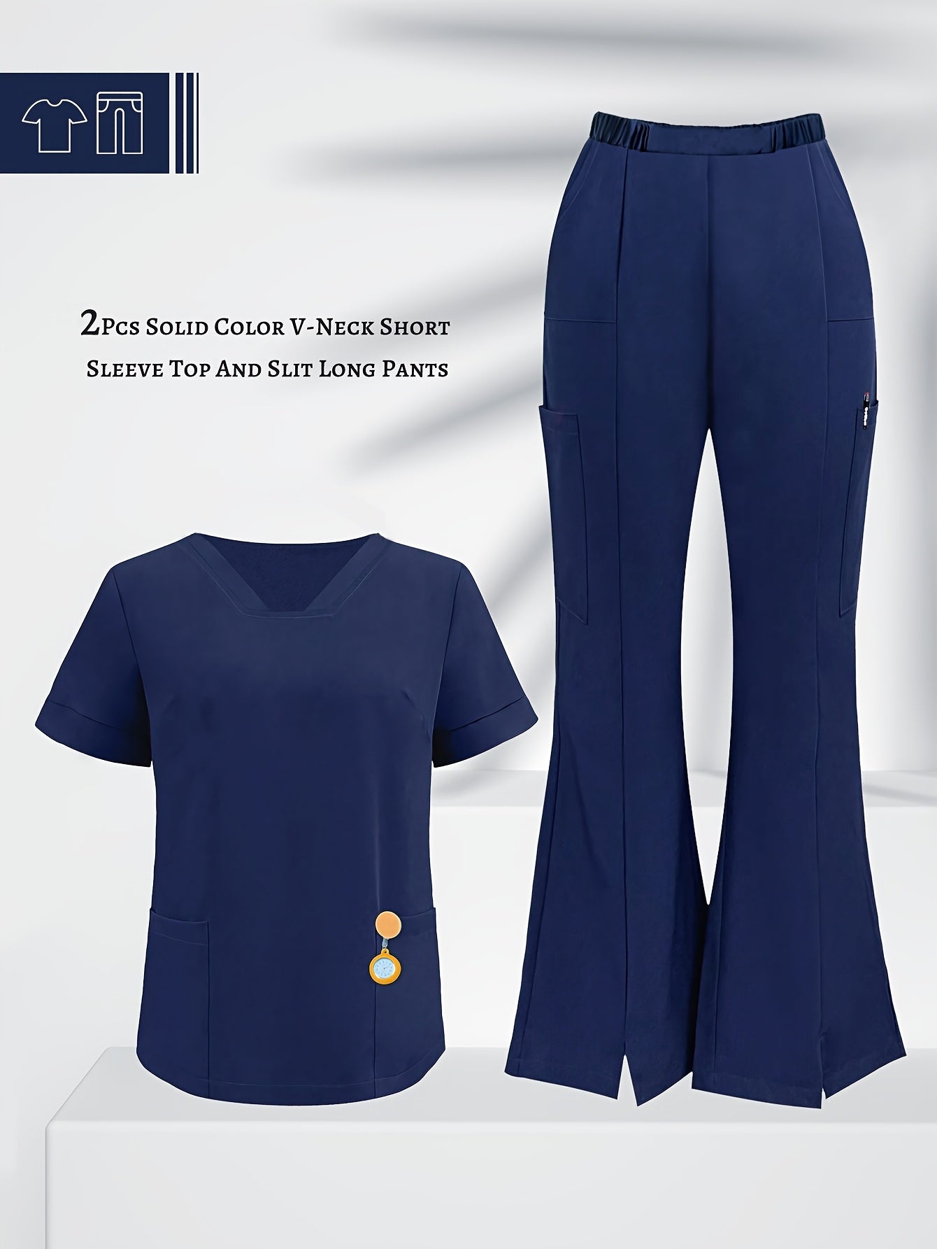 Elastic Quick-Drying Medical Uniforms for Men and Women in Hospitals and Clinics