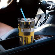 Vaso aislado de acero inoxidable de 20oz con patrón de herramientas para café, viajes y deportes