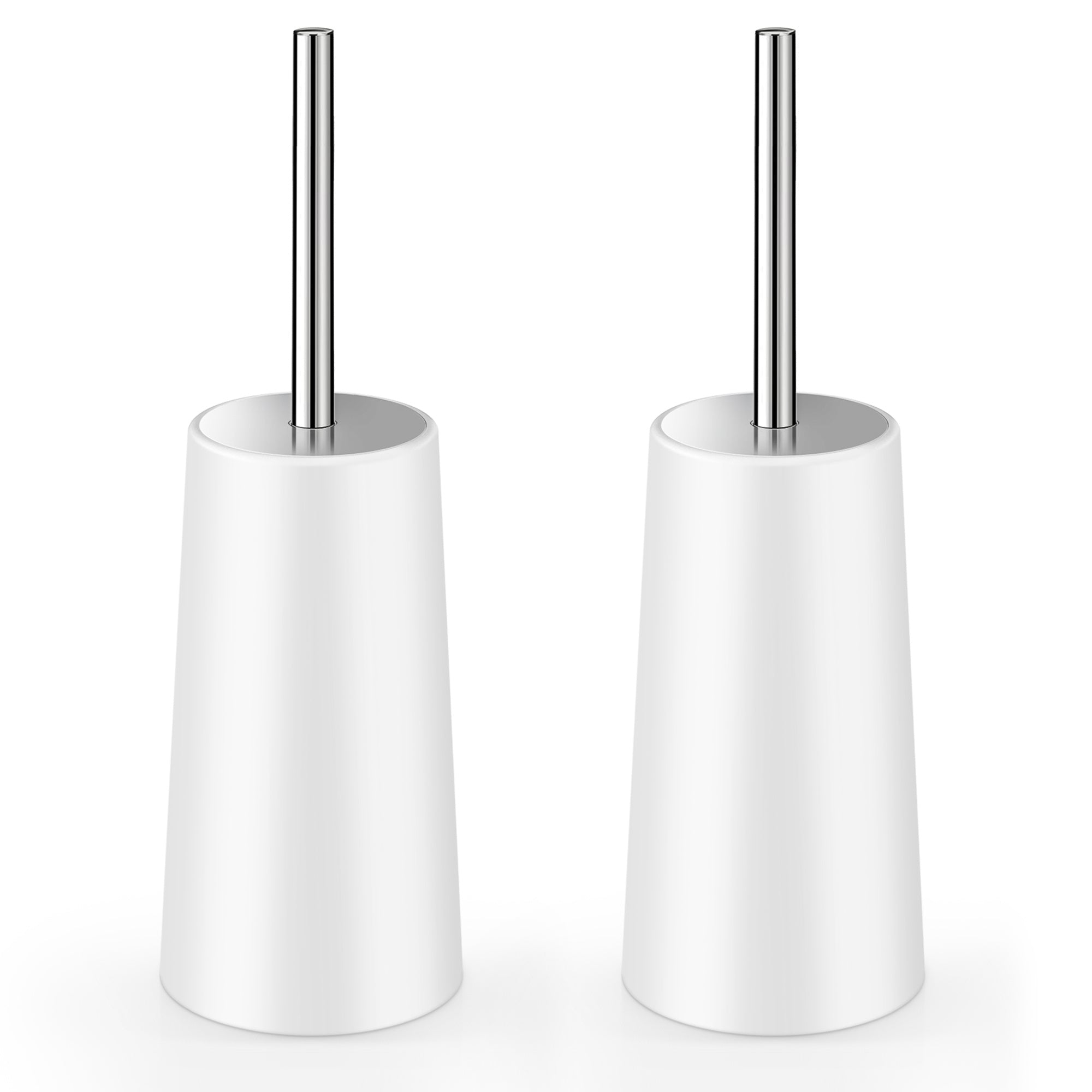 Обновите свою ванную комнату с помощью туалетной щетки и подставки IXO, набора из 2 штук с длинным стержнем из нержавеющей стали 304. Эта стильная и прочная туалетная щетка разработана с учетом комфорта и элегантности.