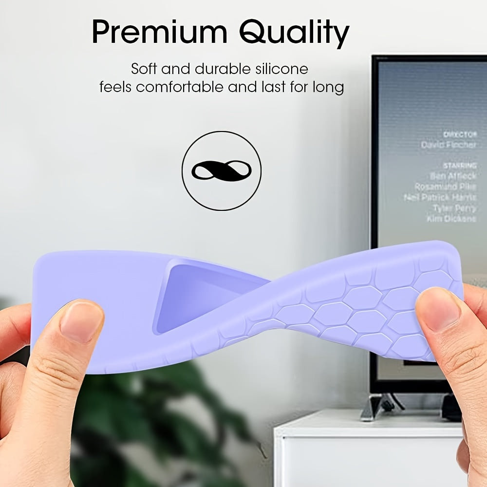Cubierta de silicona para control remoto para televisores inteligentes LCD LED 3D con protección contra golpes y cubiertas de batería
