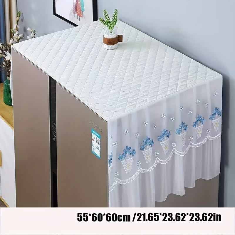 Funda para electrodomésticos de cocina con patrón floral lavable que se ajusta a la mayoría de tamaños estándar