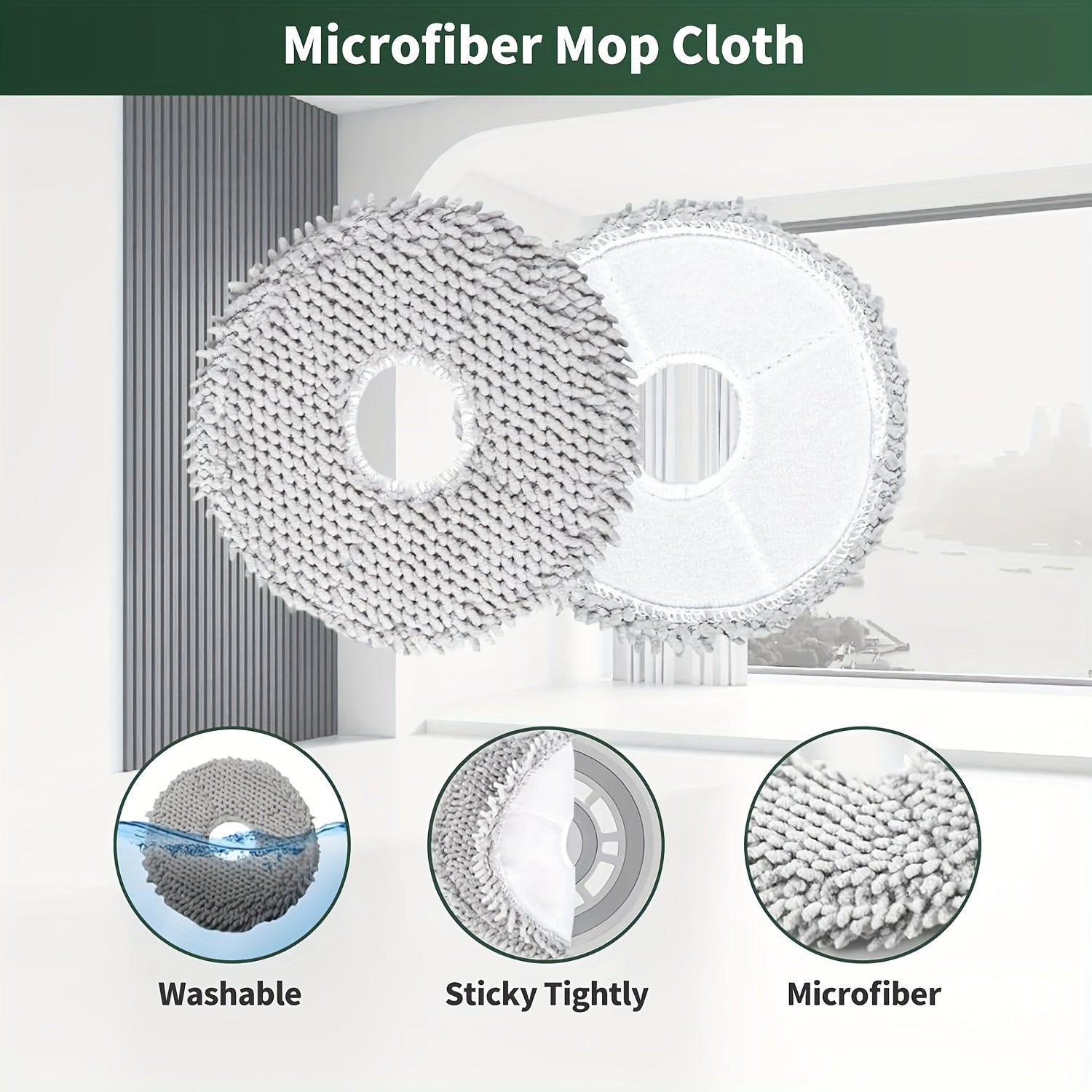 18pcs Vacuum Cleaner Accessories Set for Robot Vacuum X10 Plus Main Brush Side Brushes Filters Dust Bags Mop Cloths