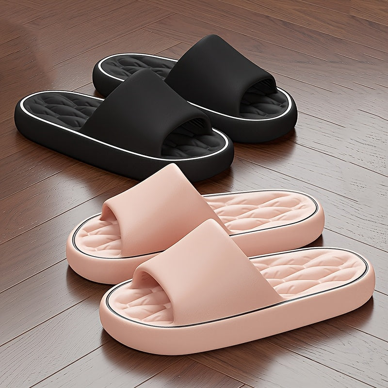 Yozgi oyoq kiyimlar, ichki va tashqi foydalanish uchun mos, erkaklar va ayollar uchun sirpanmaydigan tagliklar bilan.