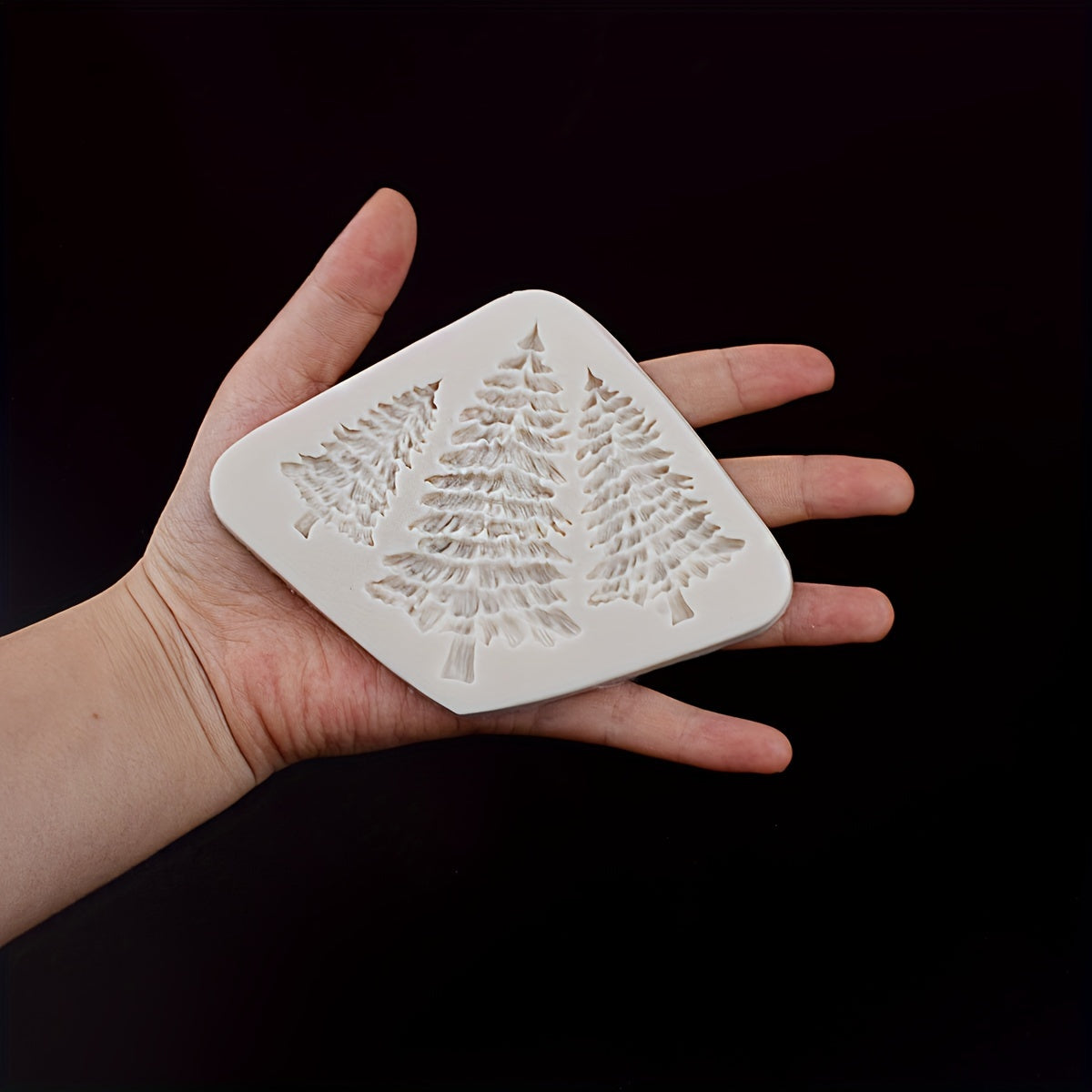 Tree Chocolate Molds Silicone 3D Pine Dead Tree Candy Fondant Cookie Baking Tools