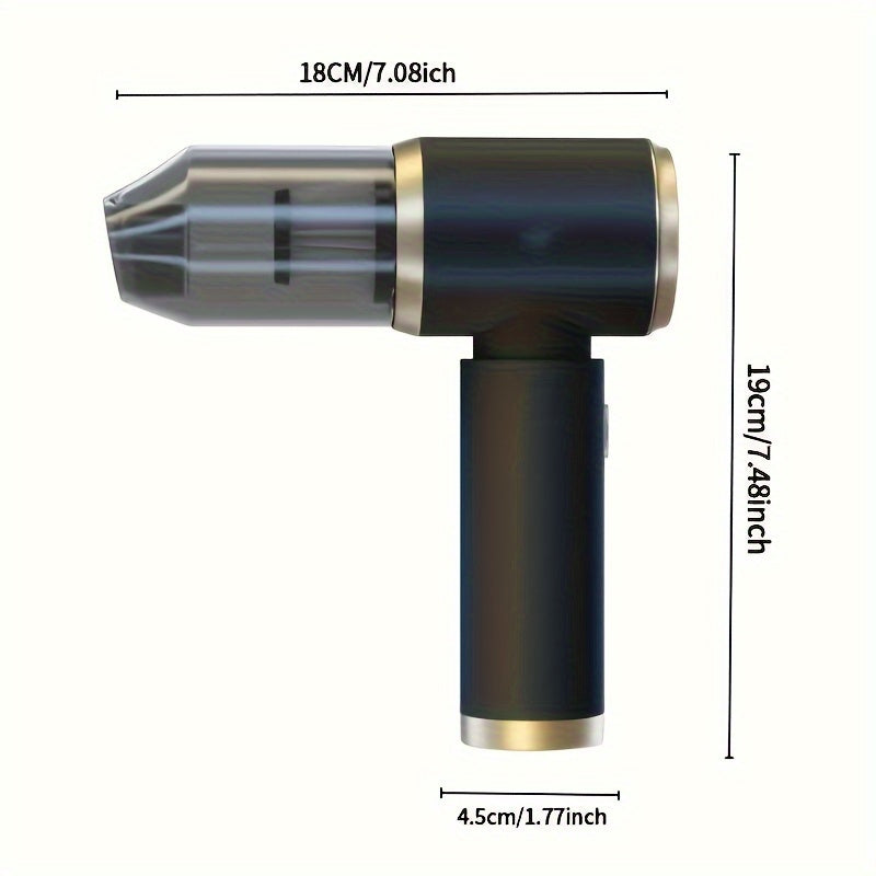Aspiradora inalámbrica de mano para hogar y coche 2000mAh 50W 2-en-1