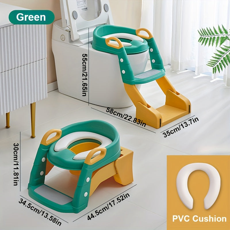 Potty Training Seat for Toddlers Sturdy Plastic Multicolored