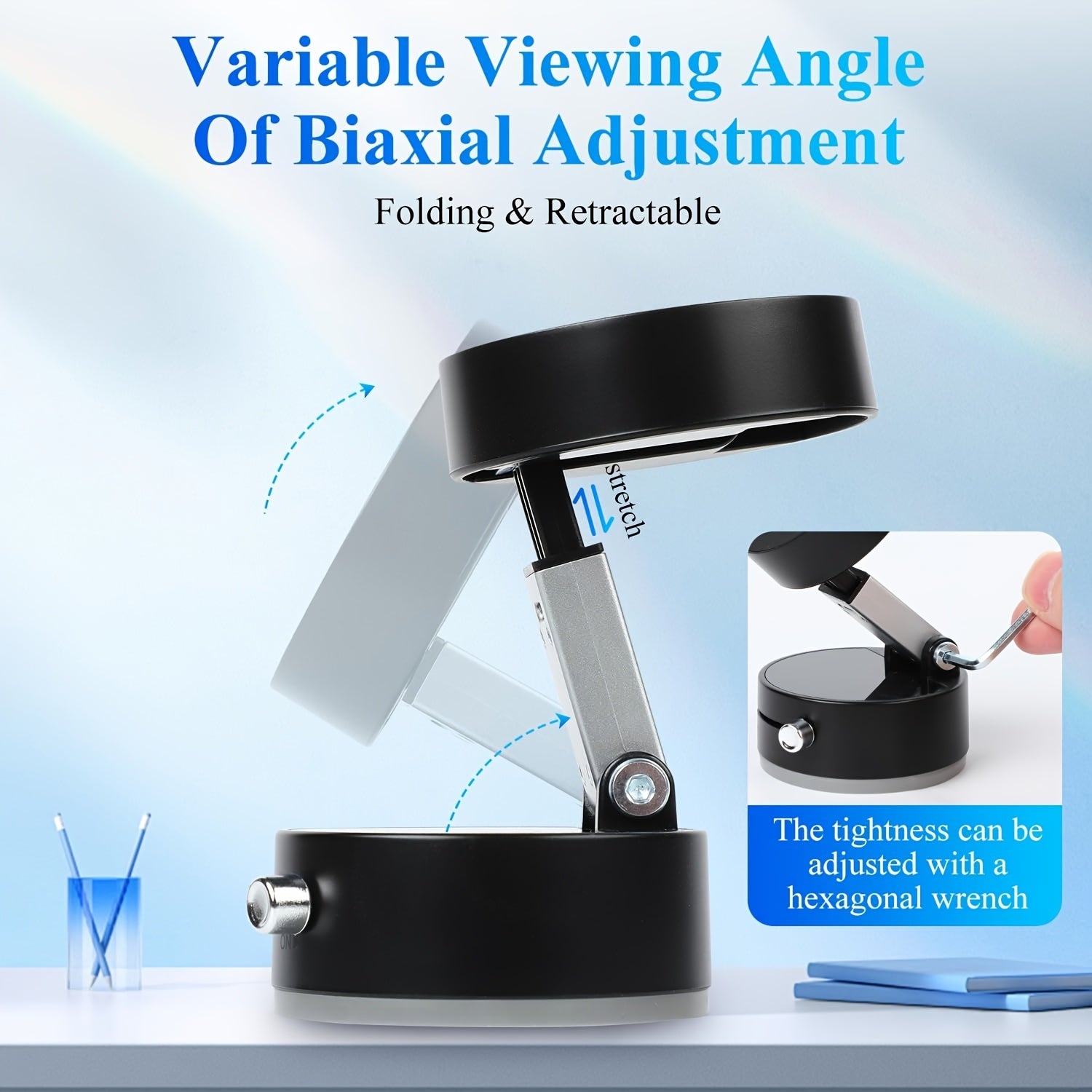 Multifunctional Vacuum Suction Cup Holder for Car Office Glass Home Magnetic Mount