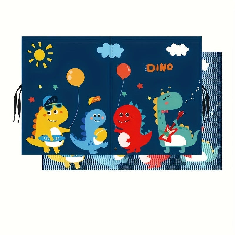 Magnitli tortib olinadigan avtomobil quyosh nurlari uchun polyester mato bilan qoplangan ichki himoya qopqog'i