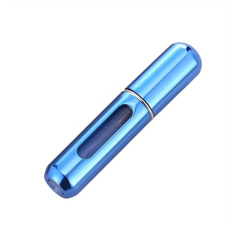 Uniseks alyuminiy yulduz shaklidagi sayohat uchun parfyum shishasi 5ML mini portativ spreyi