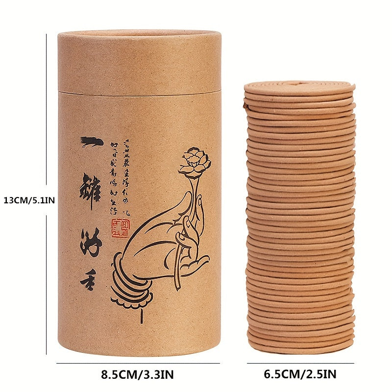 96pcs Aromatherapy Incense Plates with Agarwood Sandalwood Lavender for Yoga Meditation