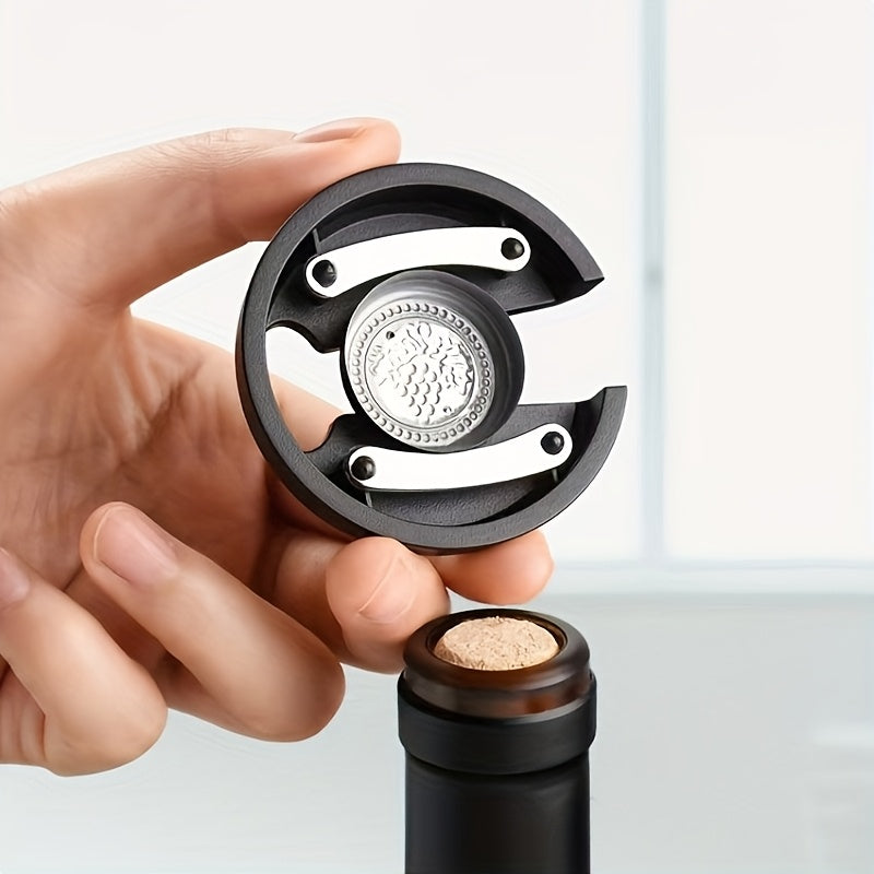 Qalin po'latdan yasalgan elektr taqiladigan shisha ochgich va qog'oz kesgich. TYPE-C qayta to'ldiriladigan dizayn, kuchli va bardoshli. Kichkina va portativ, ishlash uchun ko'rsatma chirog'i bilan. Shisha ochishni osonlashtiradi