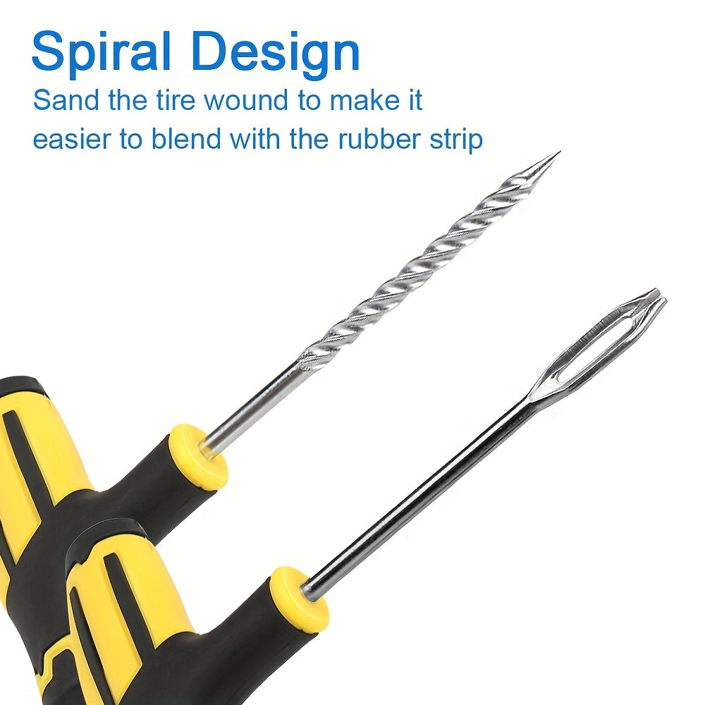 Набор для ремонта автомобильных шин с сильным клеем для устранения проколов и повреждений