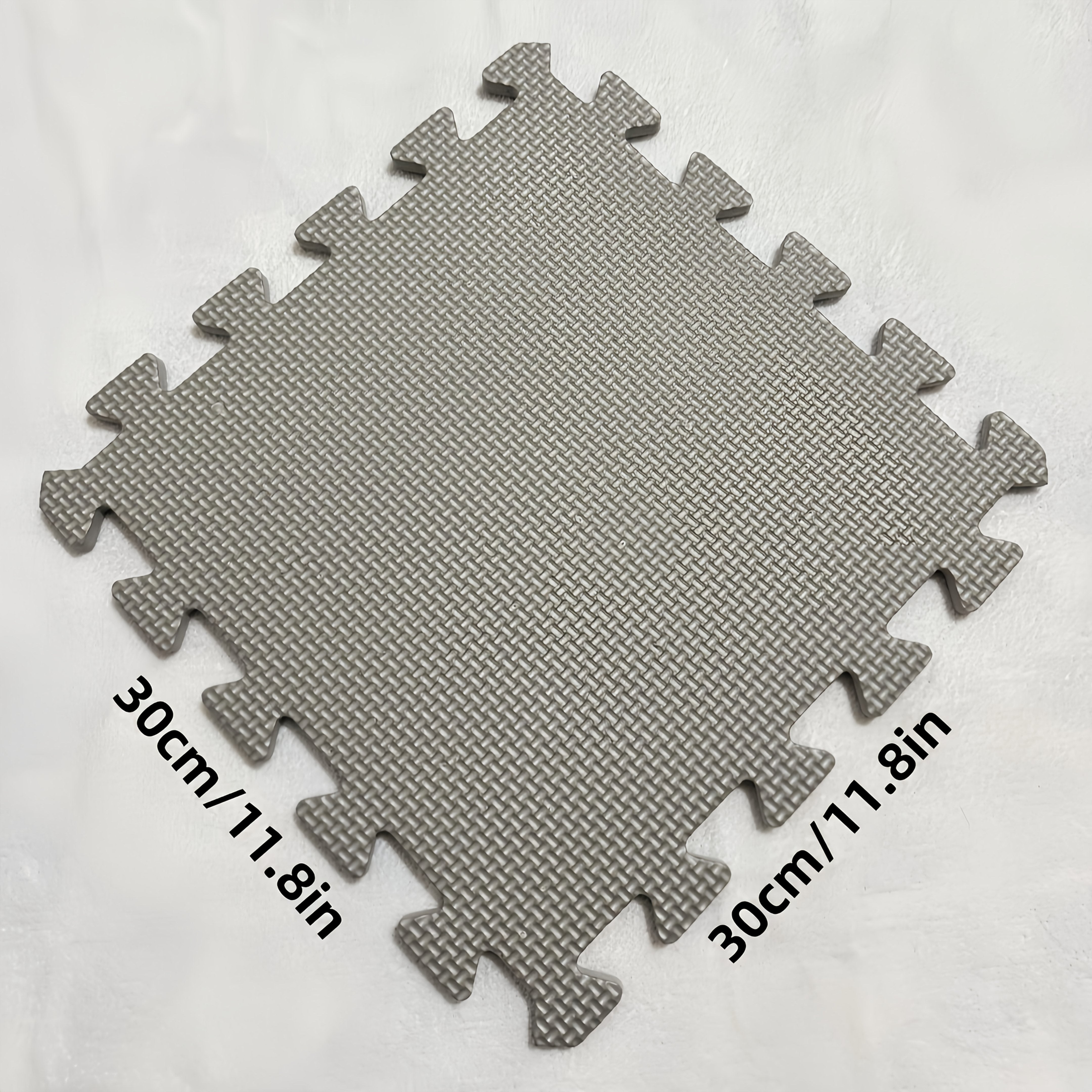 40-tilo O'zaro To'qnashuv Noyob EVA Pol Panelari, Chuqur va Yoga uchun 30x30cm Bej, Pushti, Noyob Ko'k