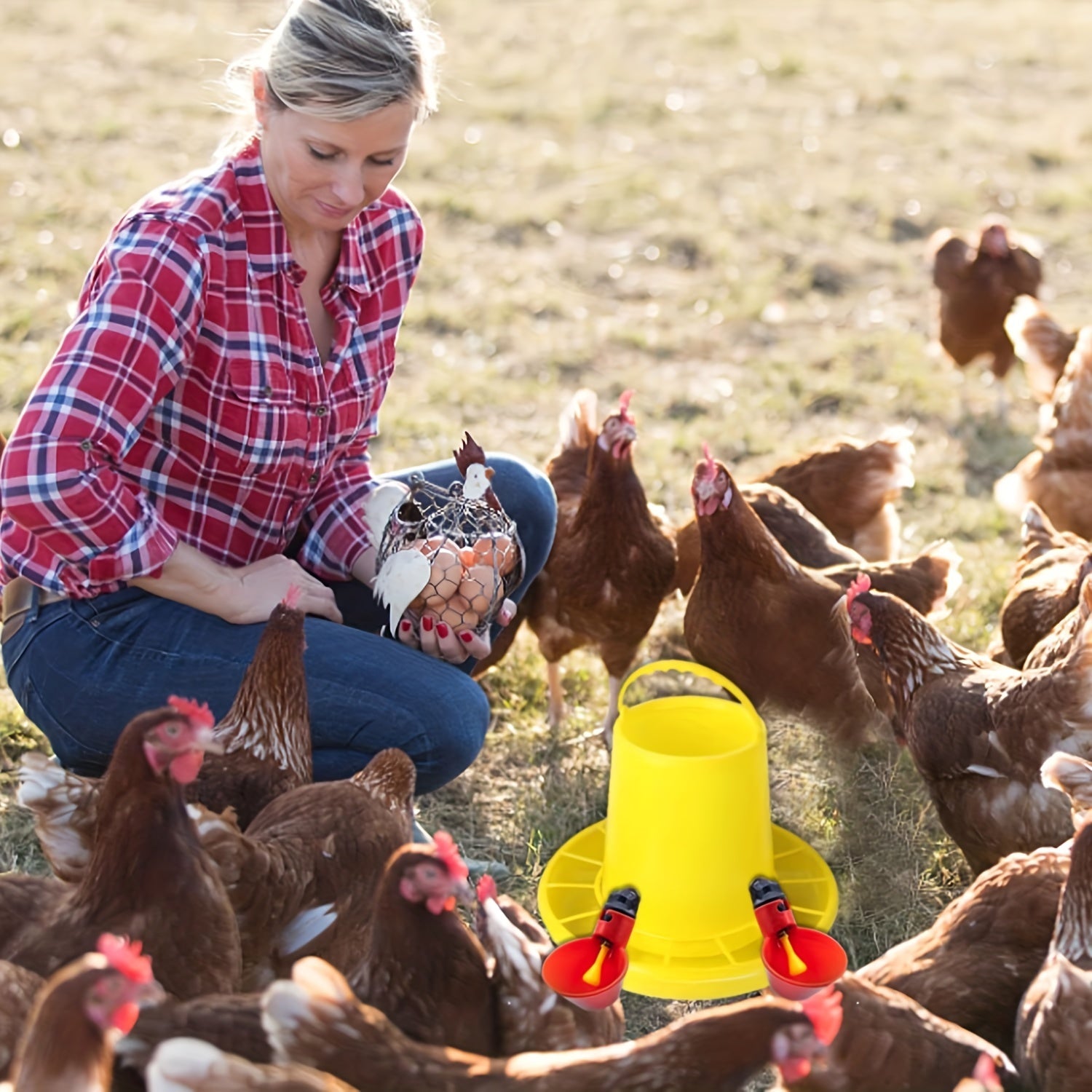 20 dona avtomatik qushlar uchun suv beruvchi, tovuqlar, o‘rdaklar, kurka, quyonlar, o‘rdaklar uchun