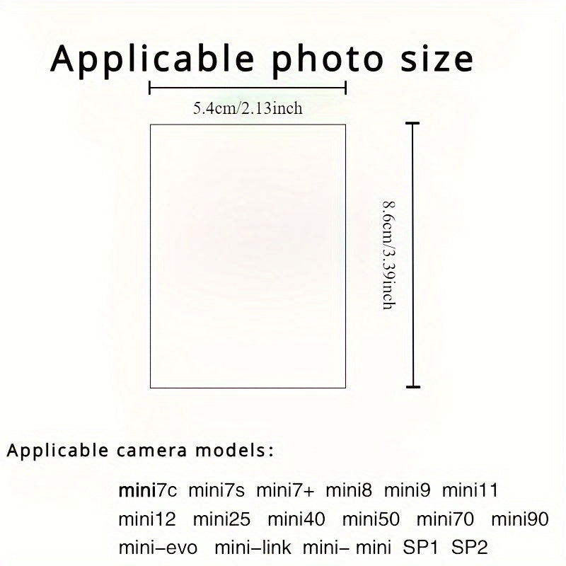 Mini 3-Inch Classic Standing Photo Frame for Polaroid Photos