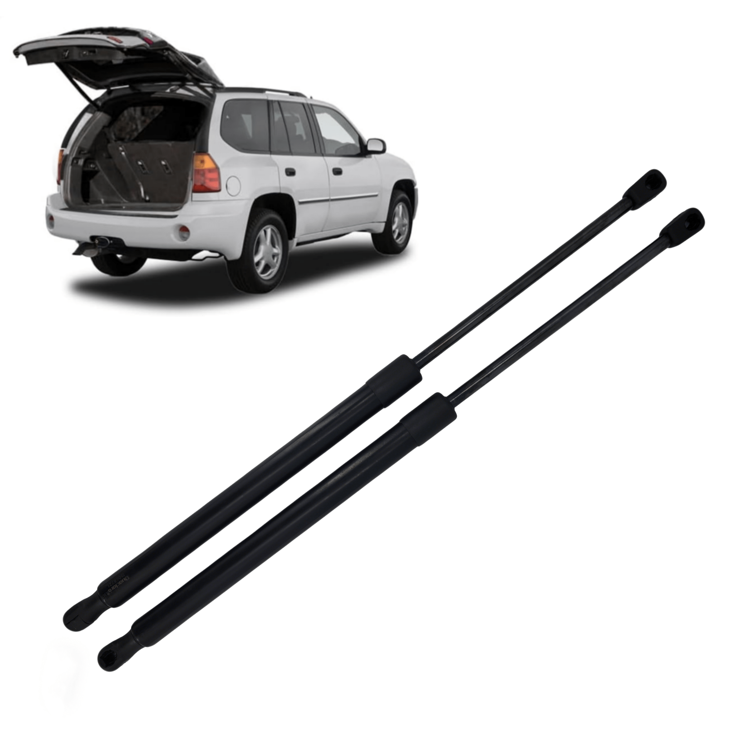2-Pack Iron Rear Hatch Lift Supports for SUV Tailgate Struts